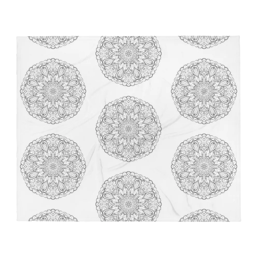 Mandala Harmony Throw Blanket product image (4)