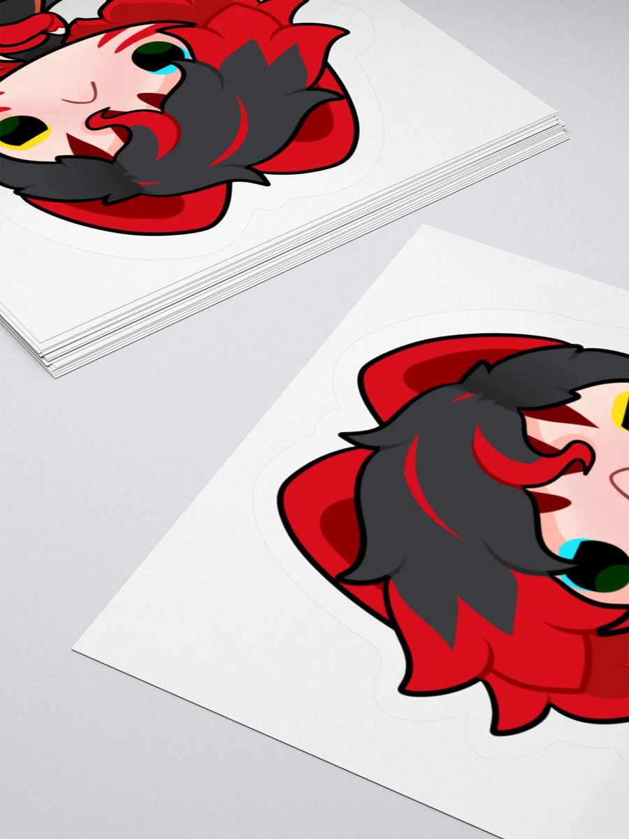 Mega - Red Sticker product image (4)