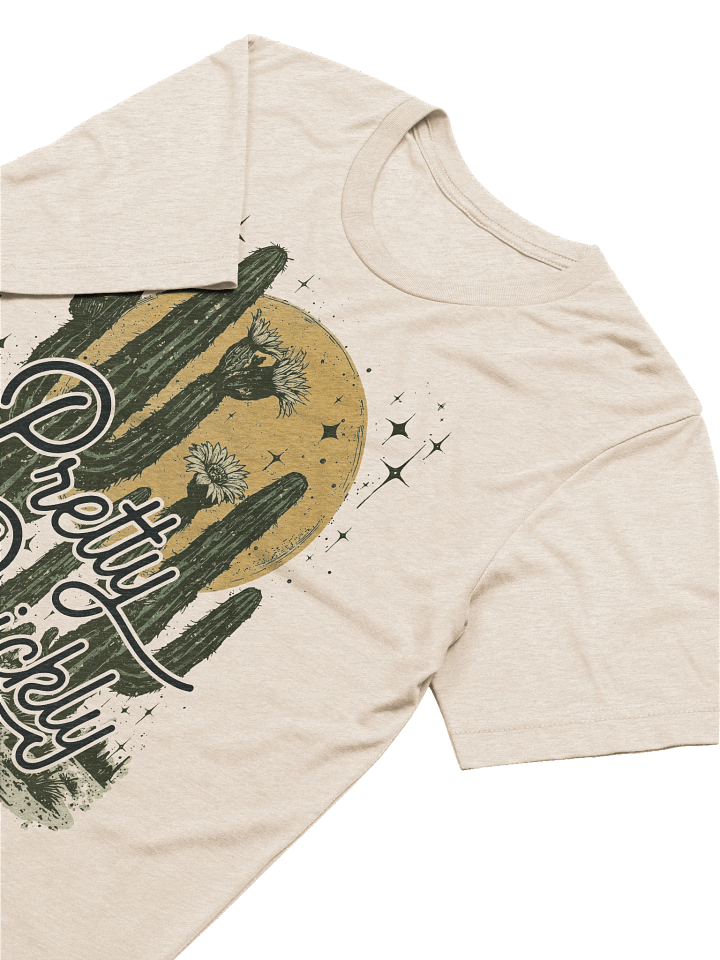 The "Pretty Prickly" Cactus Triblend T-shirt product image (1)
