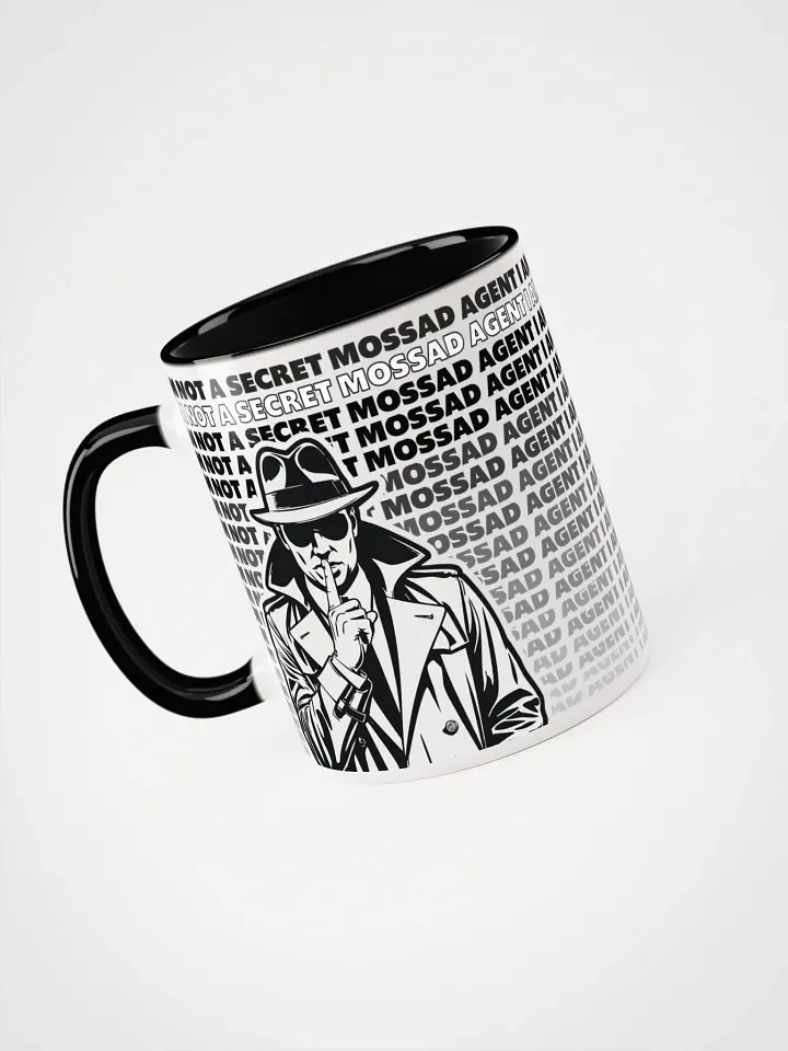 Secret Mossad Man Duo-Color Mug product image (2)