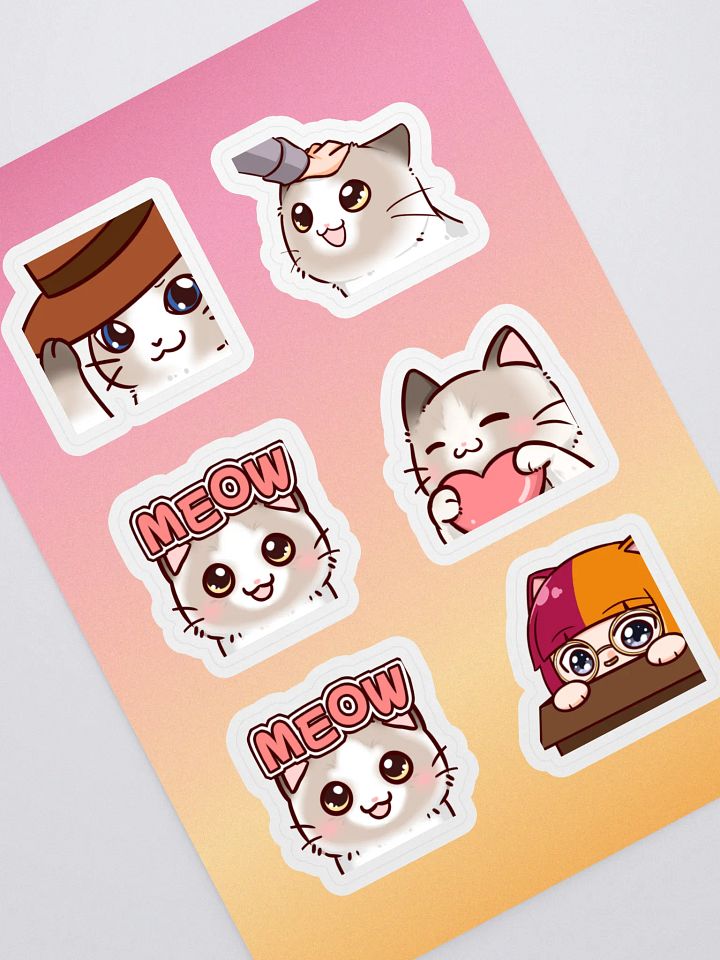 Sticker Set 4: Cat Pack product image (1)