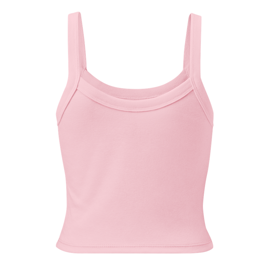 Columbia Road Market Women's Ribbed Tank Top (Pink) product image (4)