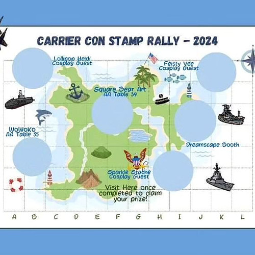 Attention Carrier Con goers!!!

 We are going to be a part of our very first Stamp Rally 🥰!!

Come by and visit us alongside ...