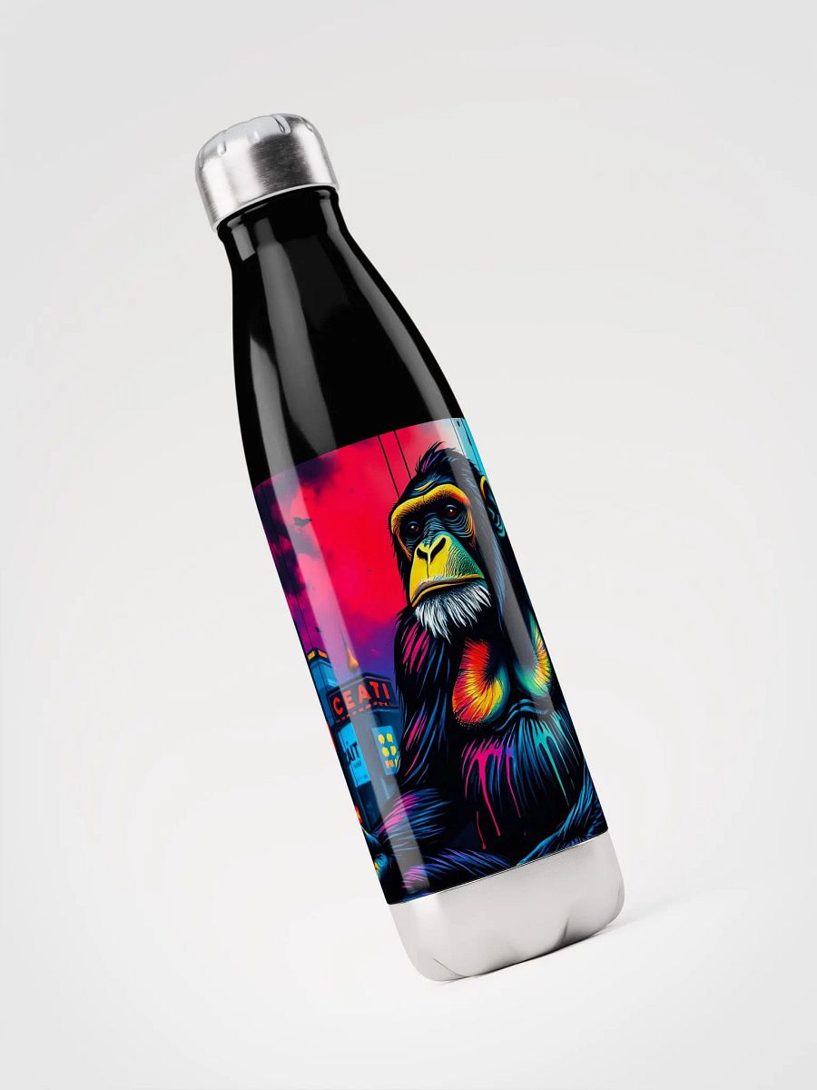 Neon Chimpanzee Stainless Steel Water Bottle product image (3)
