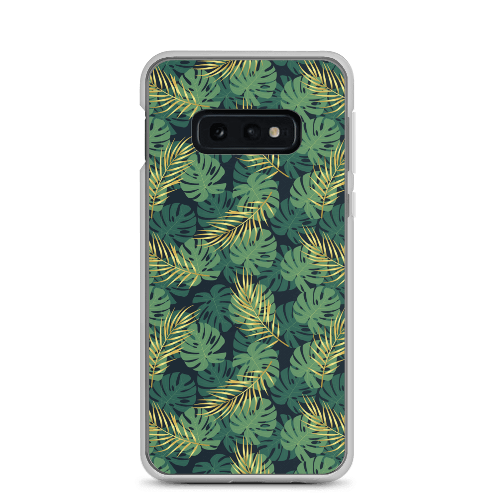 Sleek Protection: Tropical Leaves Design for Samsung Phones product image (3)