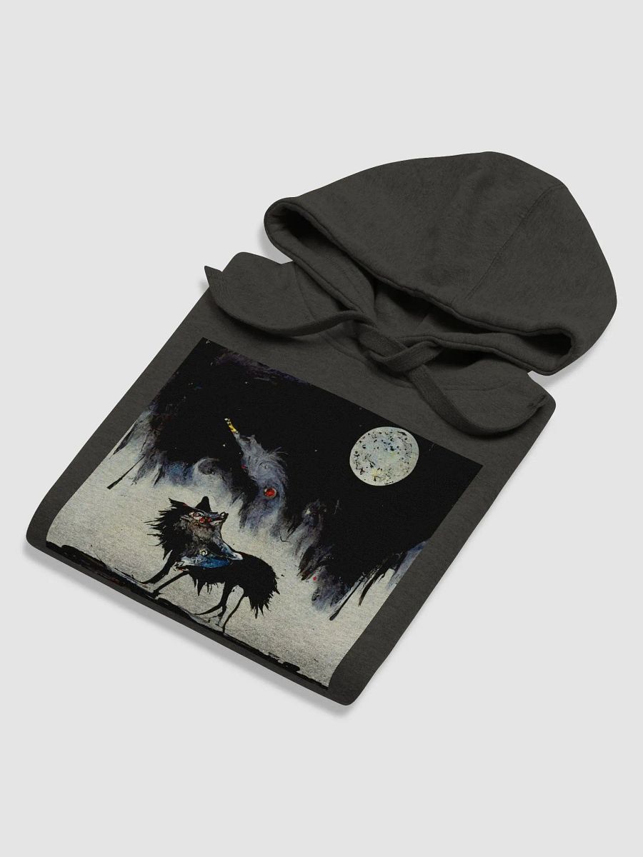 Moonlit Howl Unisex Premium Hoodie product image (6)