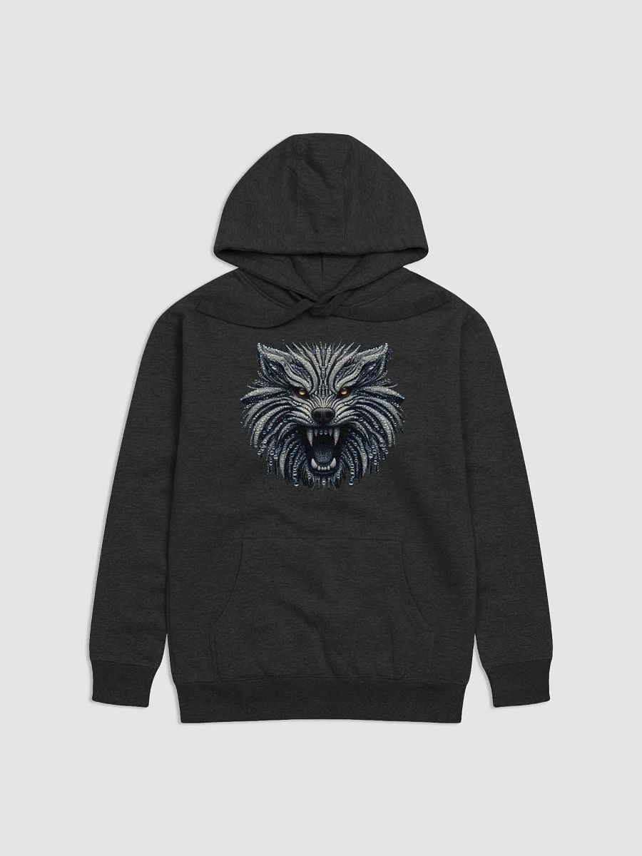 Monochrome Wolf Spirit Premium Hoodie product image (1)