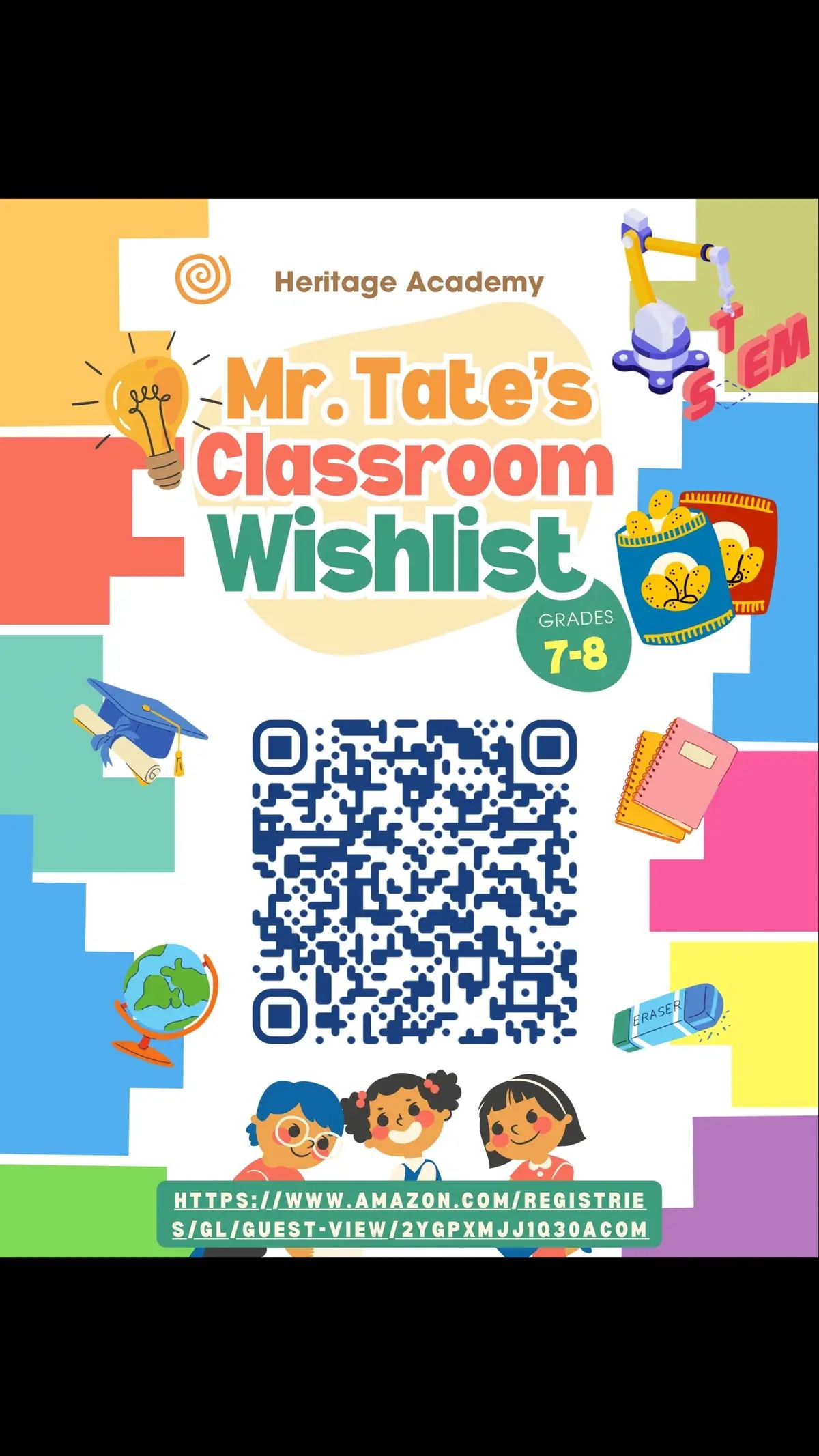 Please Share! My students put together a wishlist for our classroom rewards!
