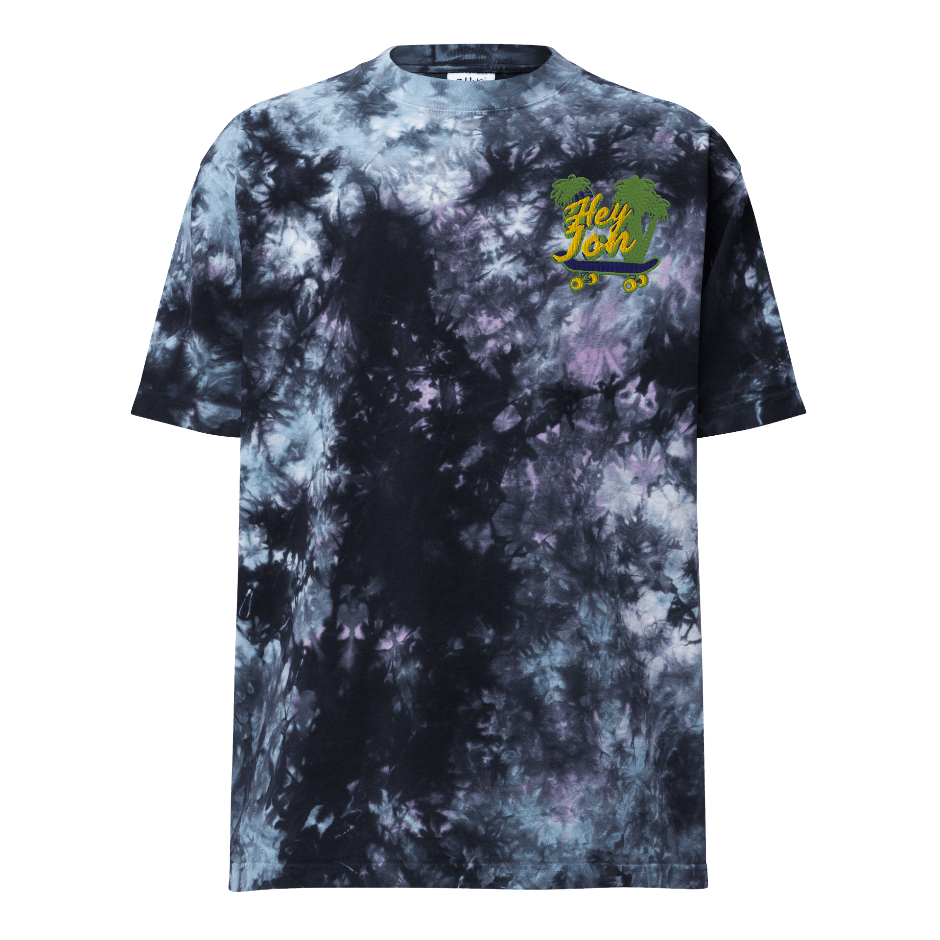 Hey Jon Skateboarder Tie-Dye Tee product image (1)