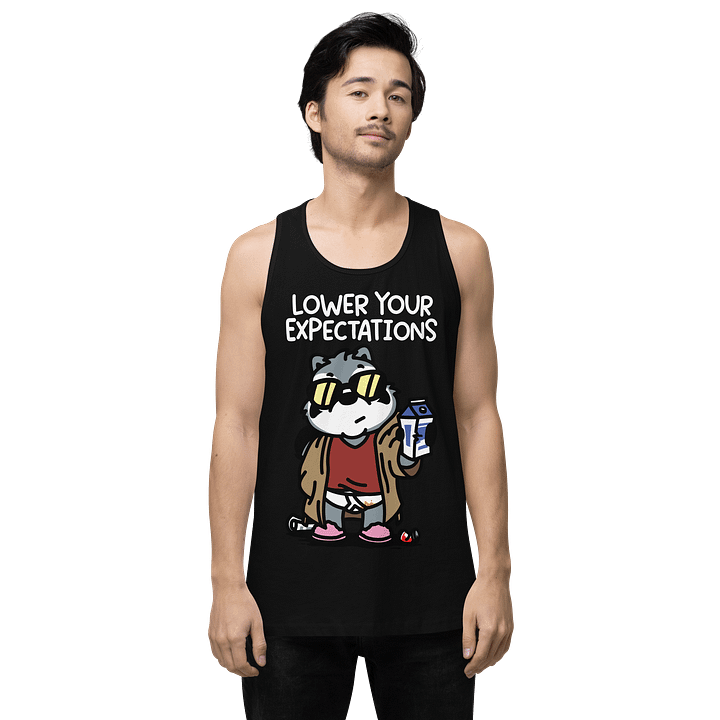 Lower Your Expectations Men's Tank Top product image (1)
