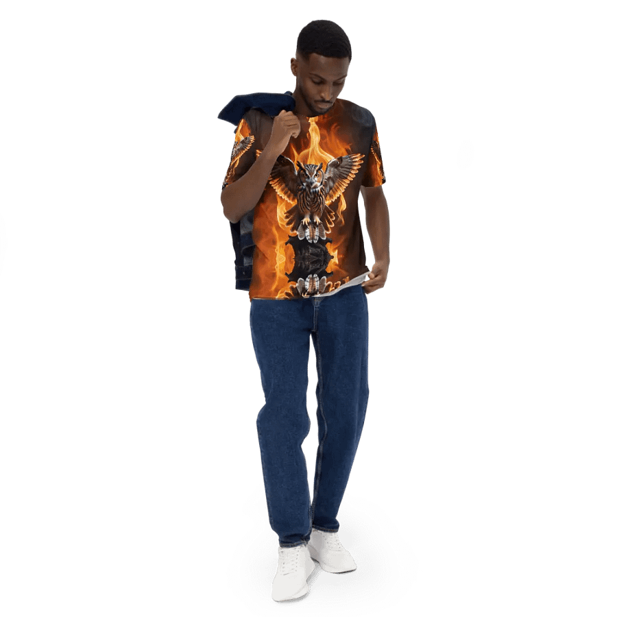 Owl T shirt product image (5)
