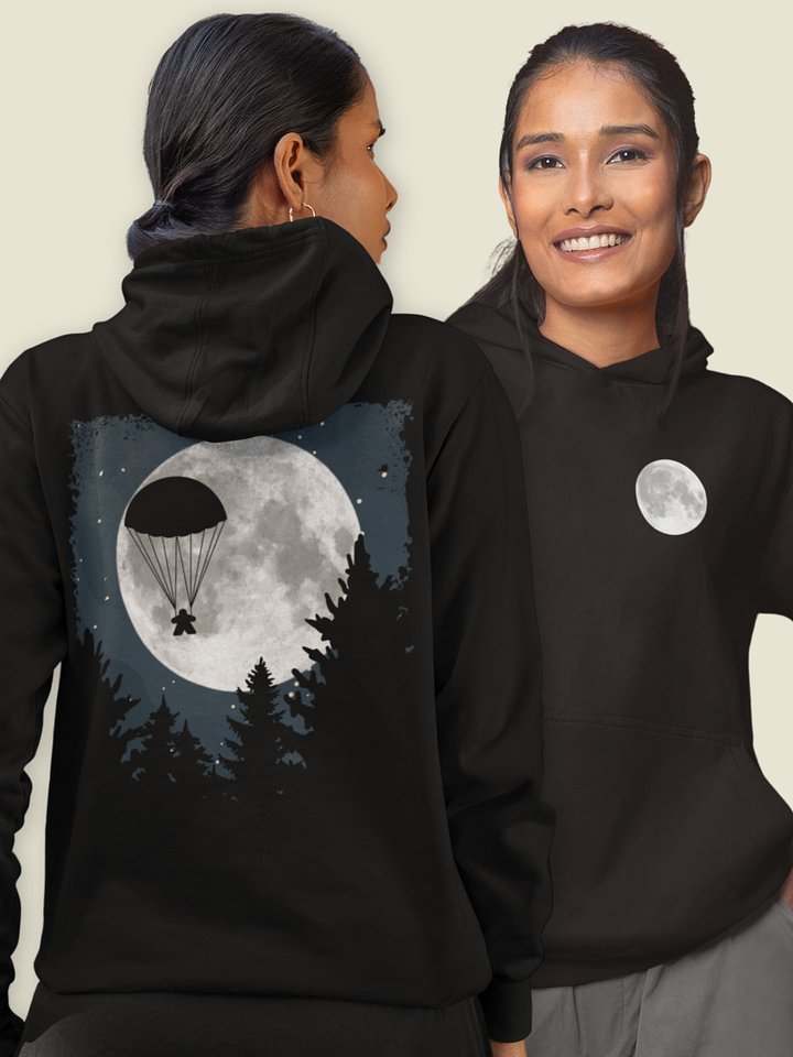 Meeple Phone Home Board Gamer Hoodie product image (1)