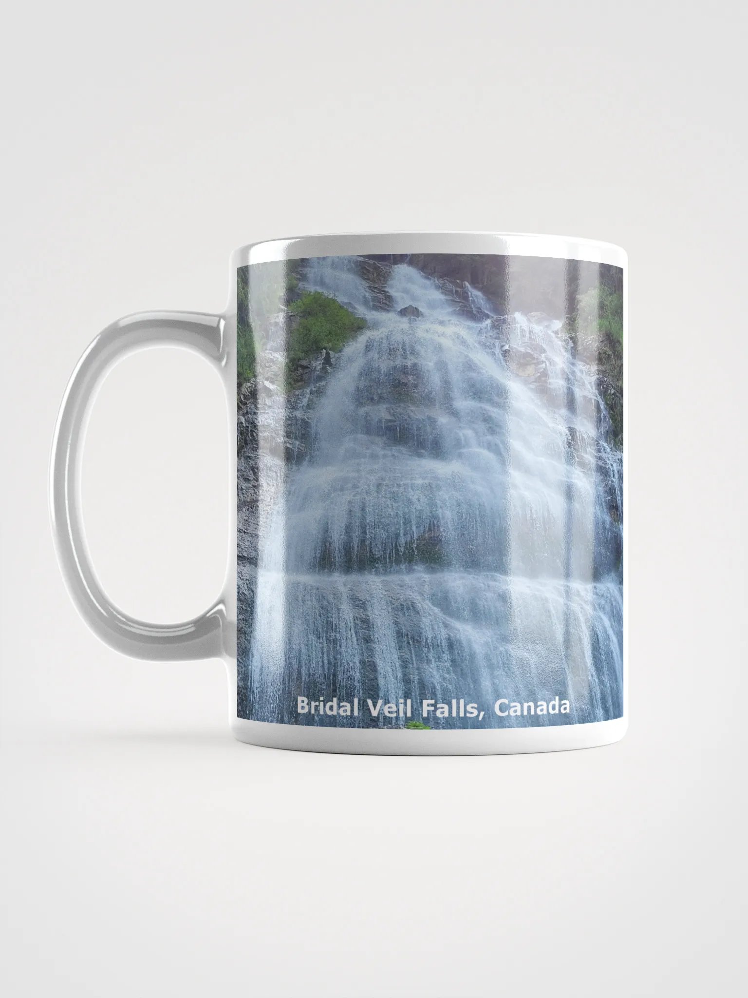 White Glossy Mug - Bridal Veil Falls product image (6)
