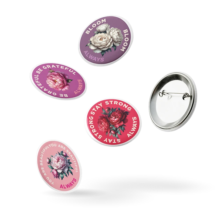 Bloom Always Pin Buttons Set product image (1)