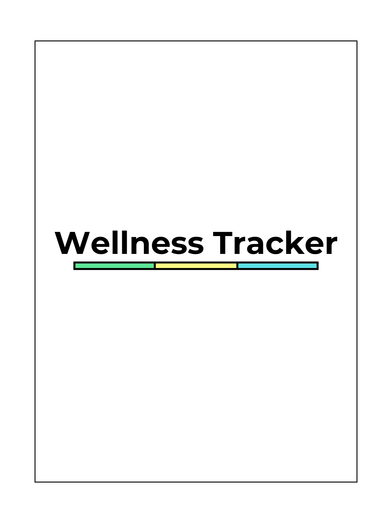 Wellness Tracker product image (1)