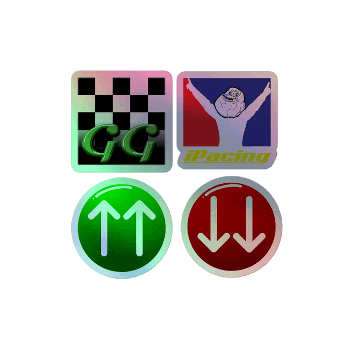 Emote Holo Stickers product image (1)