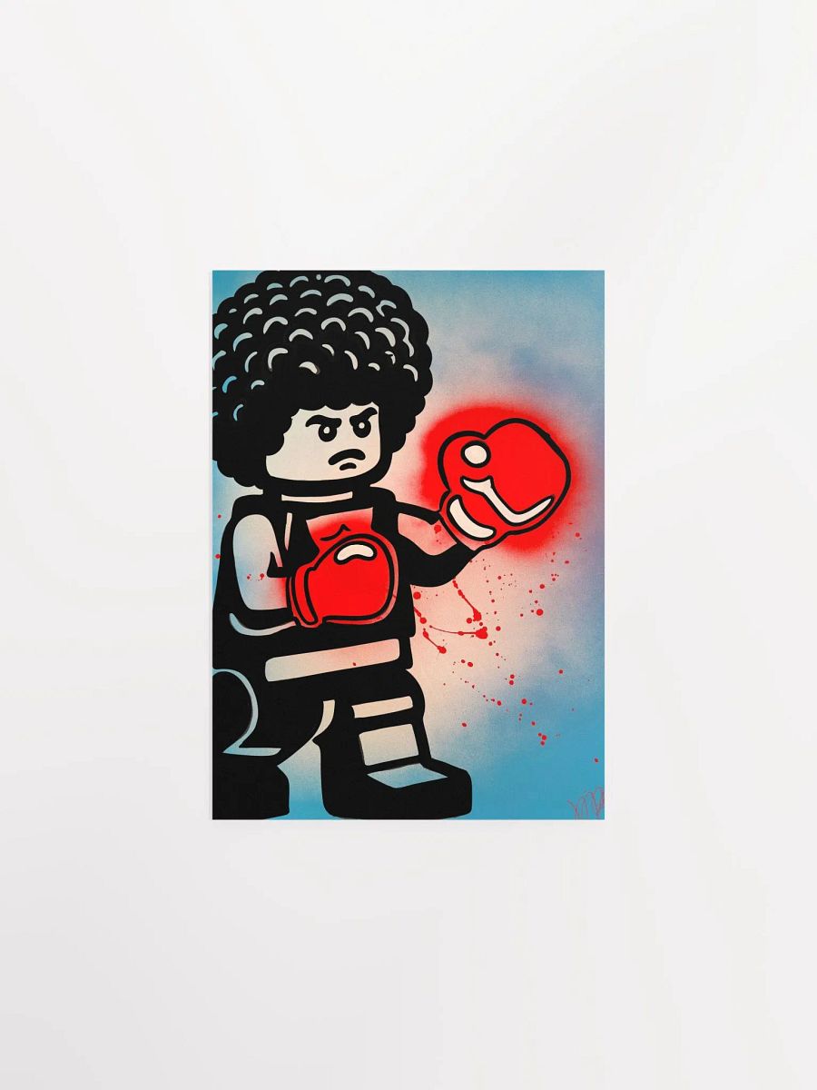 Intense Boxer Print Poster product image (45)