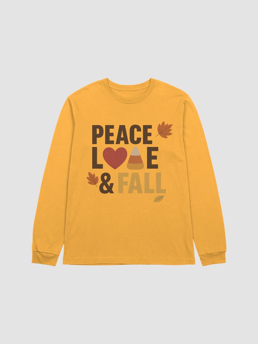 Candy Corn Love Fall Long Sleeve Tee product image (1)
