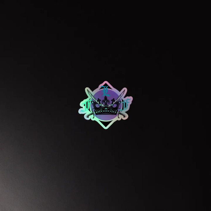 Regalia Monogram Holographic Sticker product image (2)