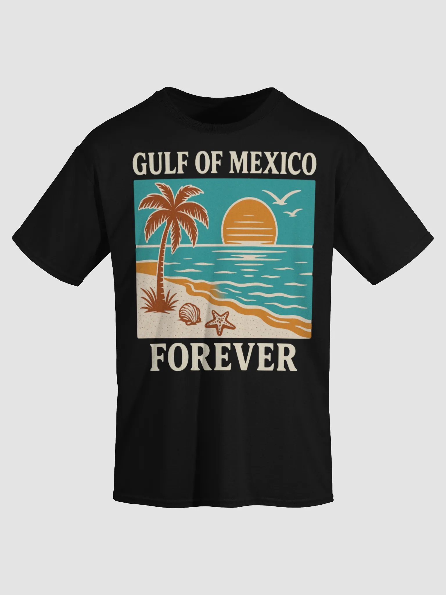 Retro Beach Vibes Tee – Gulf of Mexico Forever Shirt product image (11)
