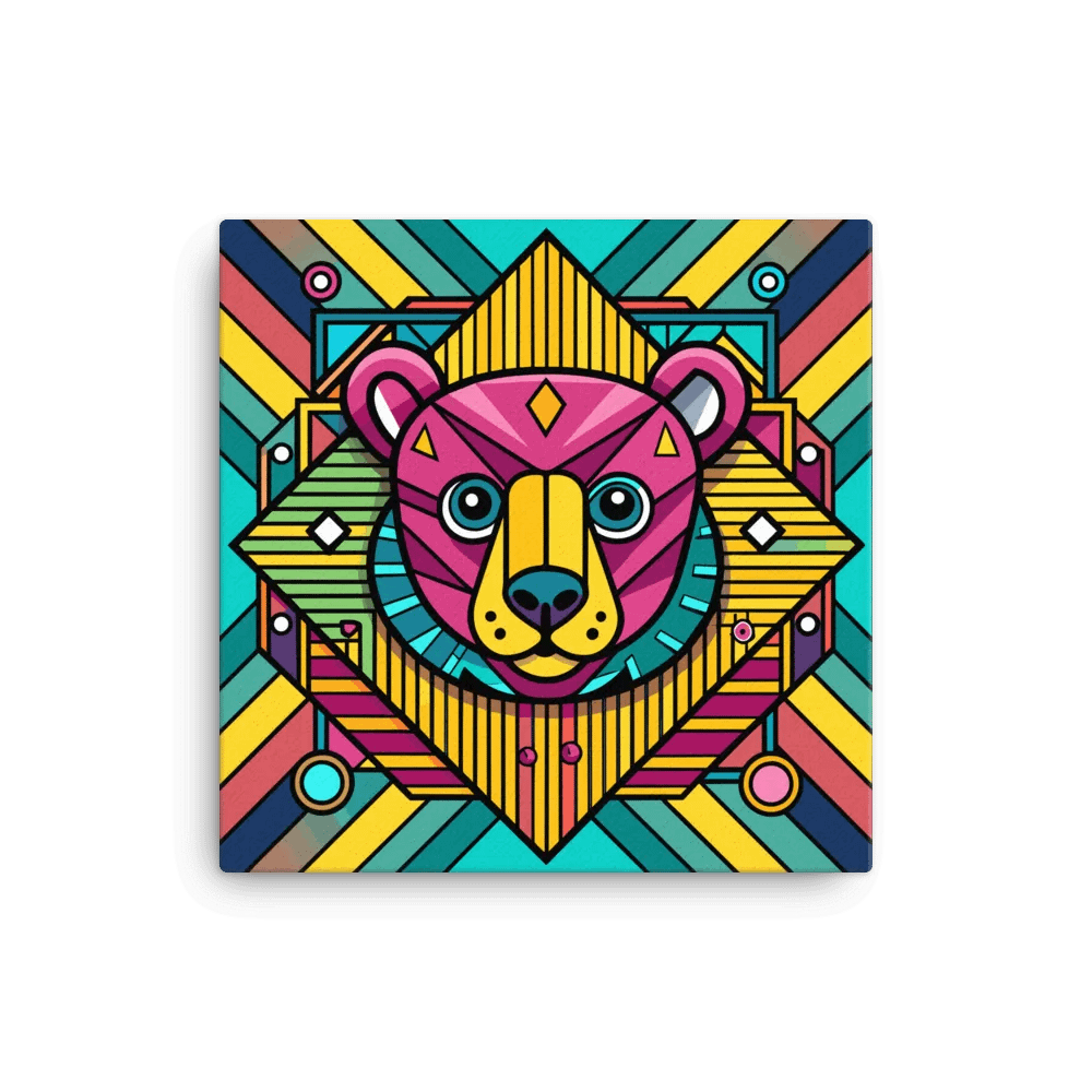 Gemetric Mandala Bär 6 product image (1)