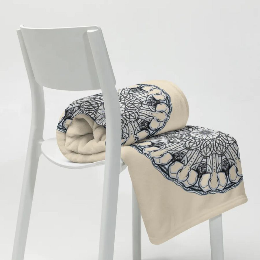 Mystic Mandala Throw Blanket product image (3)