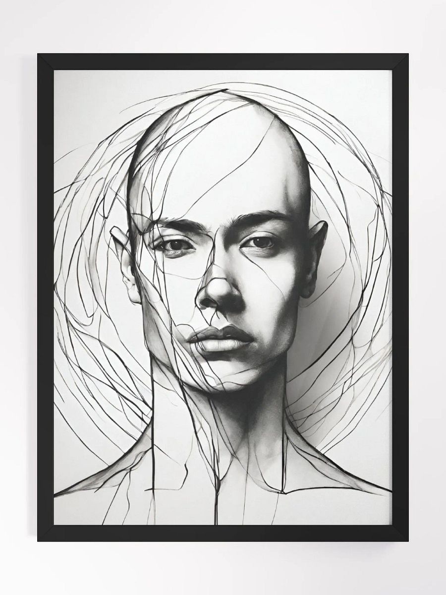 Minimalist Portrait of a Man product image (1)