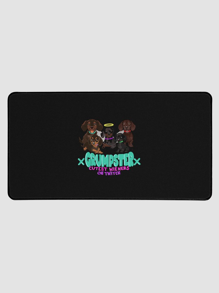 4 Pups & an Angel desk mat product image (1)