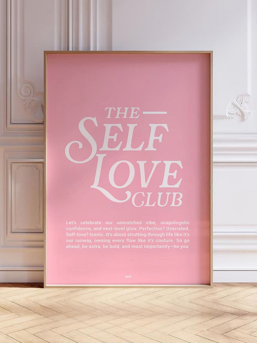 Self Love Club Pink Print product image (3)