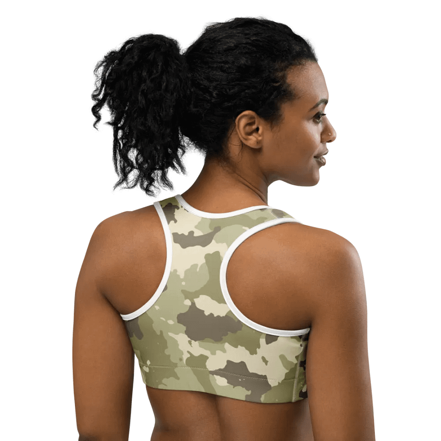 Camouflage Camo Sports Bra product image (4)