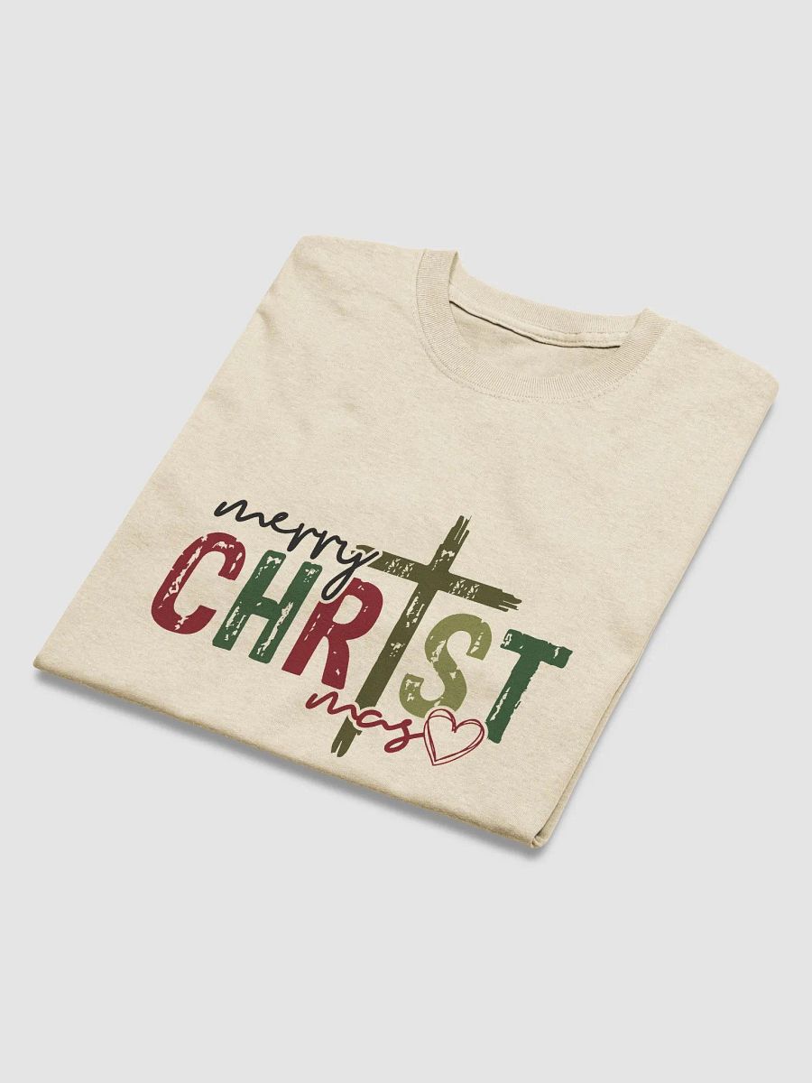 Merry Christmas Cross T-Shirt product image (5)