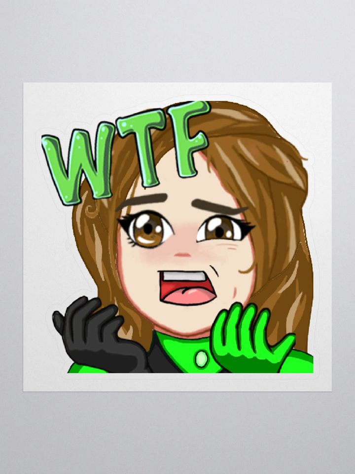 WTF Emote Sticker product image (1)