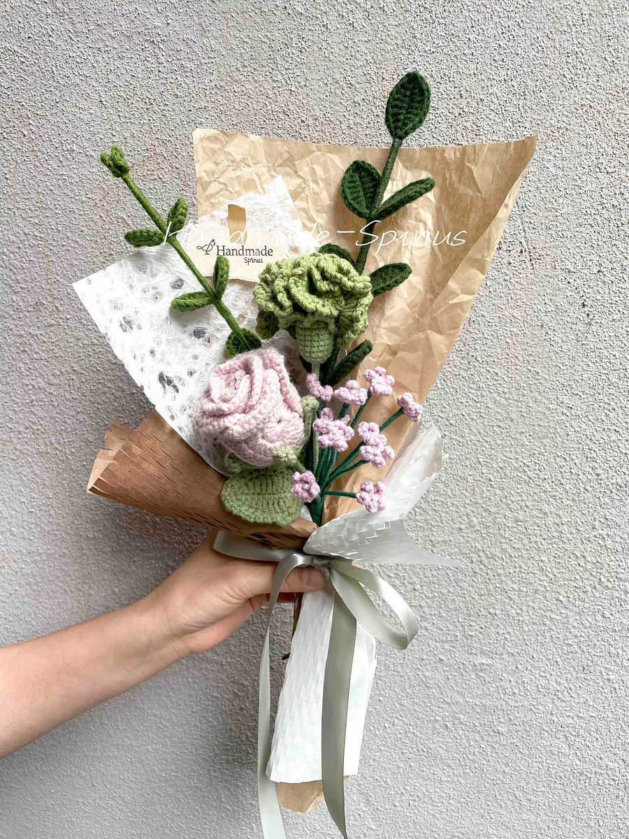 Spring Breeze Crochet Knit Bouquet product image (2)