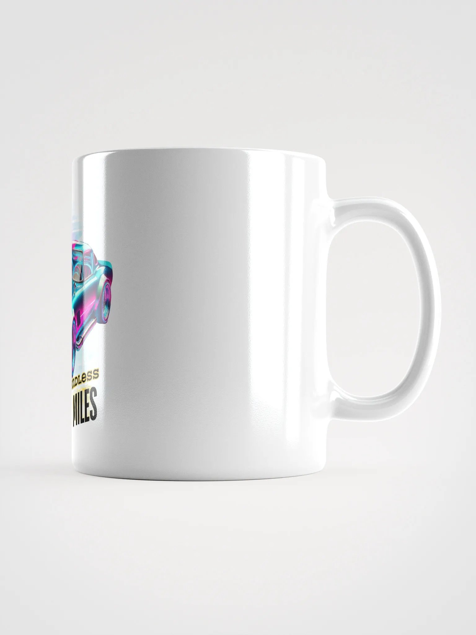 Time Style Endless Miles- Ceramic mug For Him or Her Coffee Cup Classic Vintage Style Car Mug product image (2)