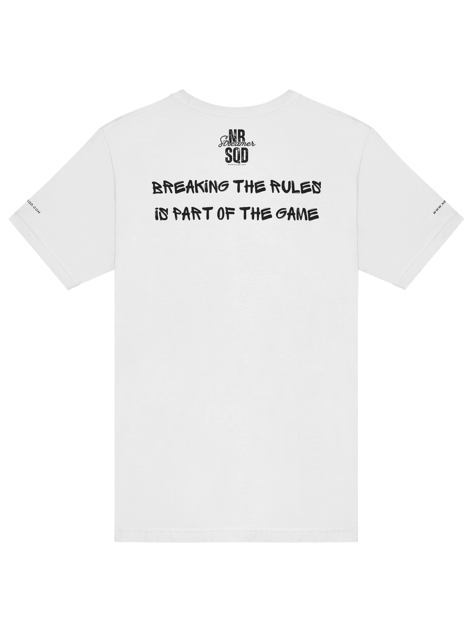 NBSQD Graffiti Ladies Shirt - Breaking The Rules Is Part of The Game product image (6)