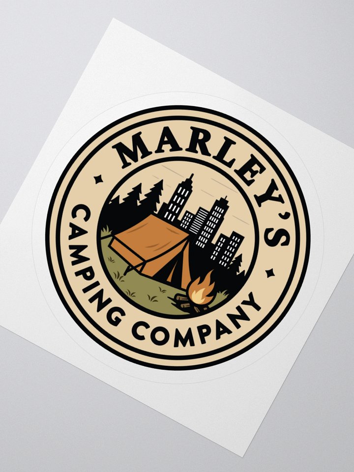 Marley's Camping Company Sticker product image (2)