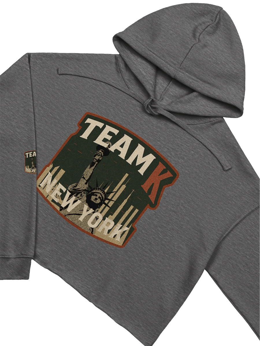 Team K New York Crop Hoodie product image (23)