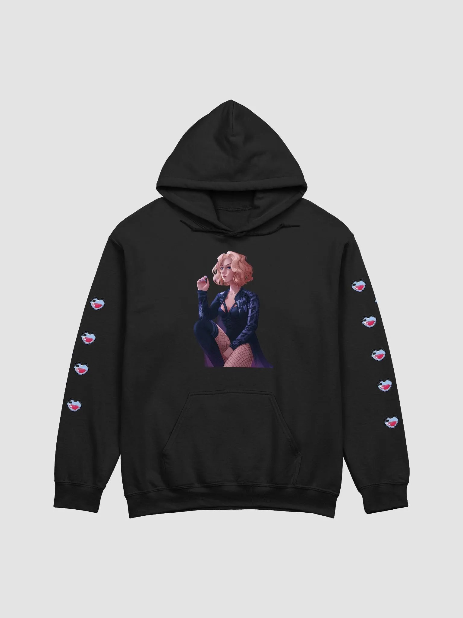 Moonlit Cat Hoodie 001 product image (1)