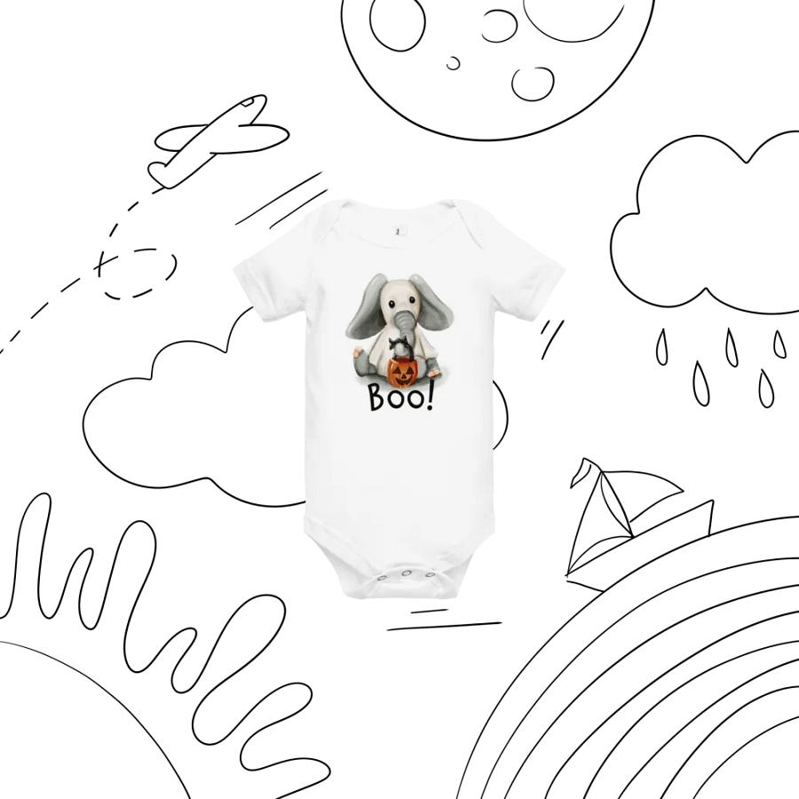 Candy Safari: Elephant Onesie product image (7)