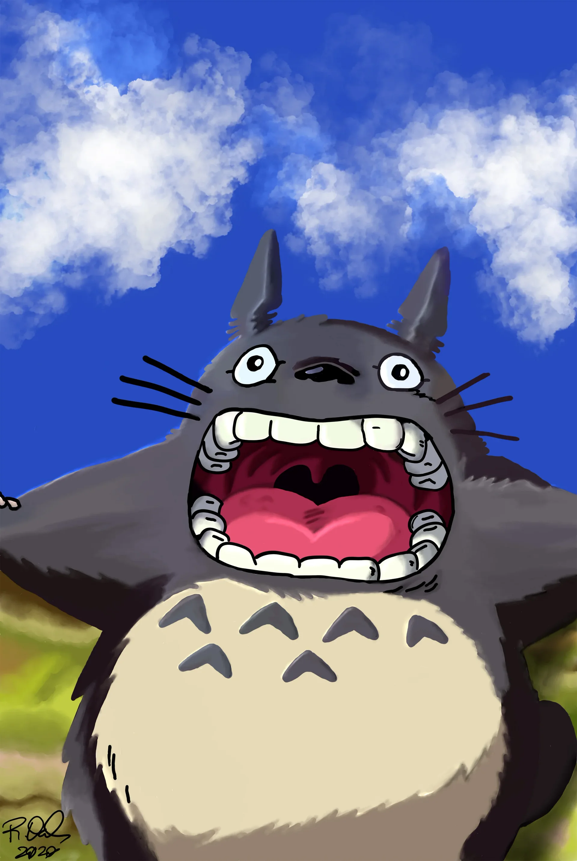 Yes, Totoro! (Original) product image (1)