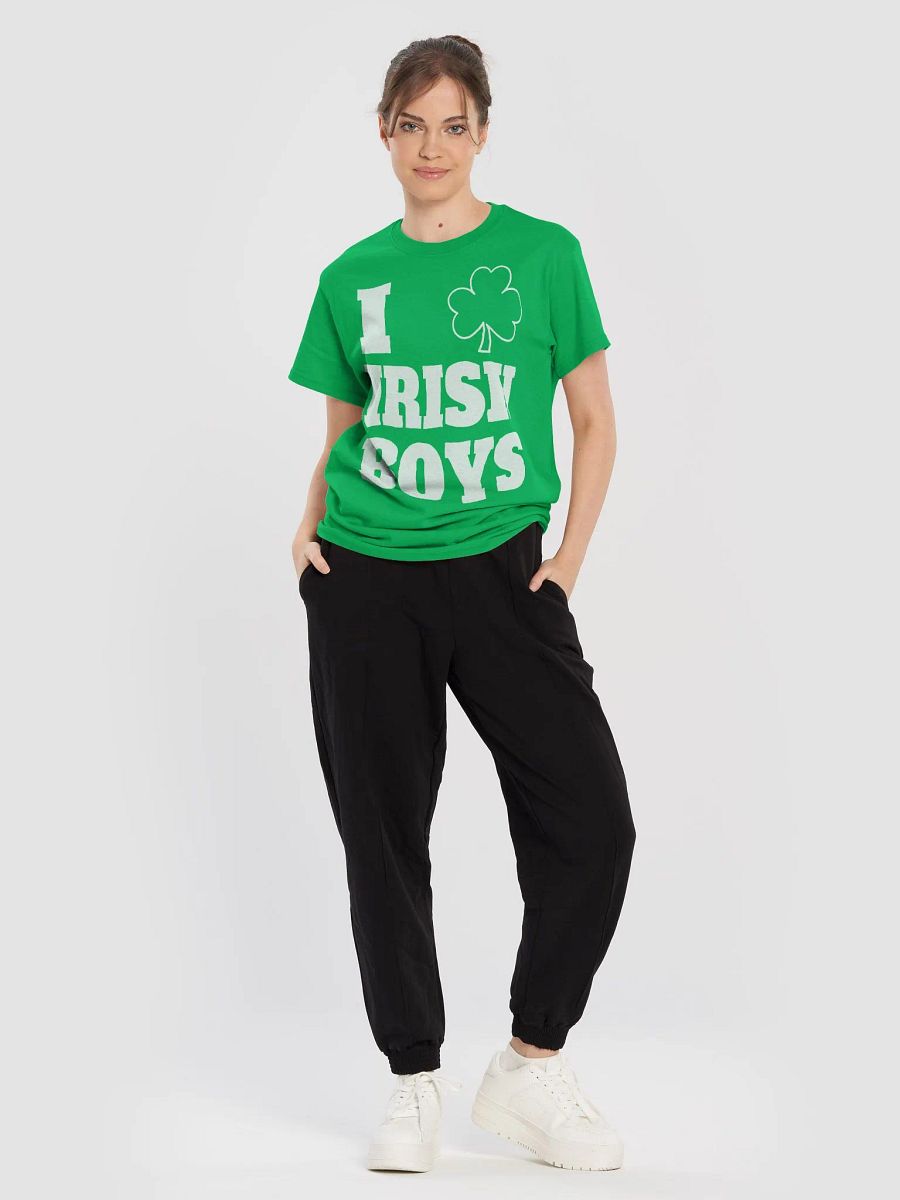 I Love Irish Boys T-Shirt – St. Patrick’s Day Tee product image (14)