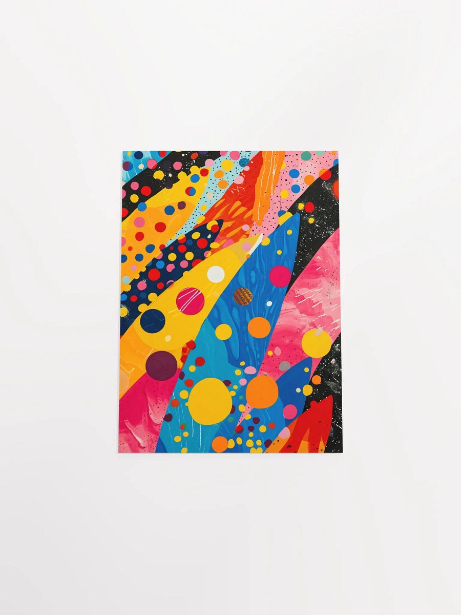 Dynamic Dots: Abstract Matte Poster product image (8)