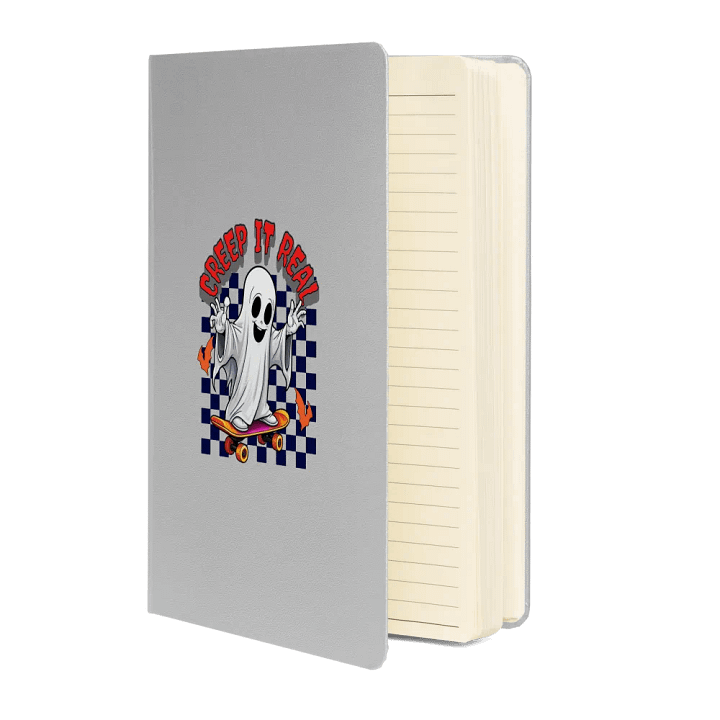 Creep It Real Skateboarding Spirit Hardcover Notebook product image (2)