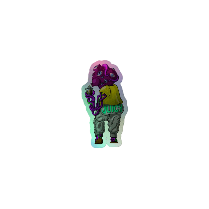 Juicy (Holographic Sticker) product image (1)