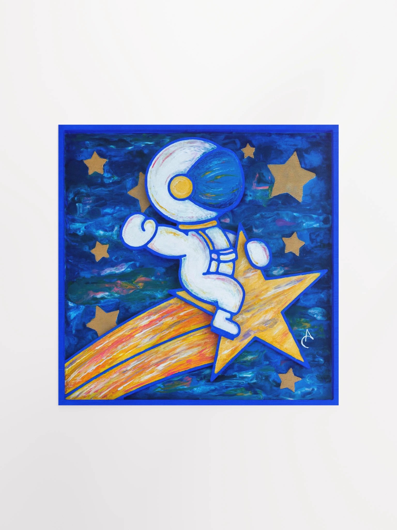 Astro-man Shooting Star Print product image (1)