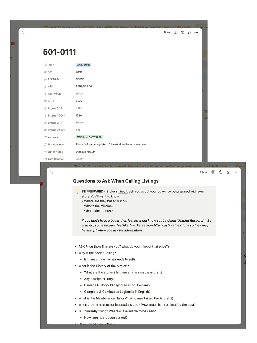 Market Report Notion Template product image (2)