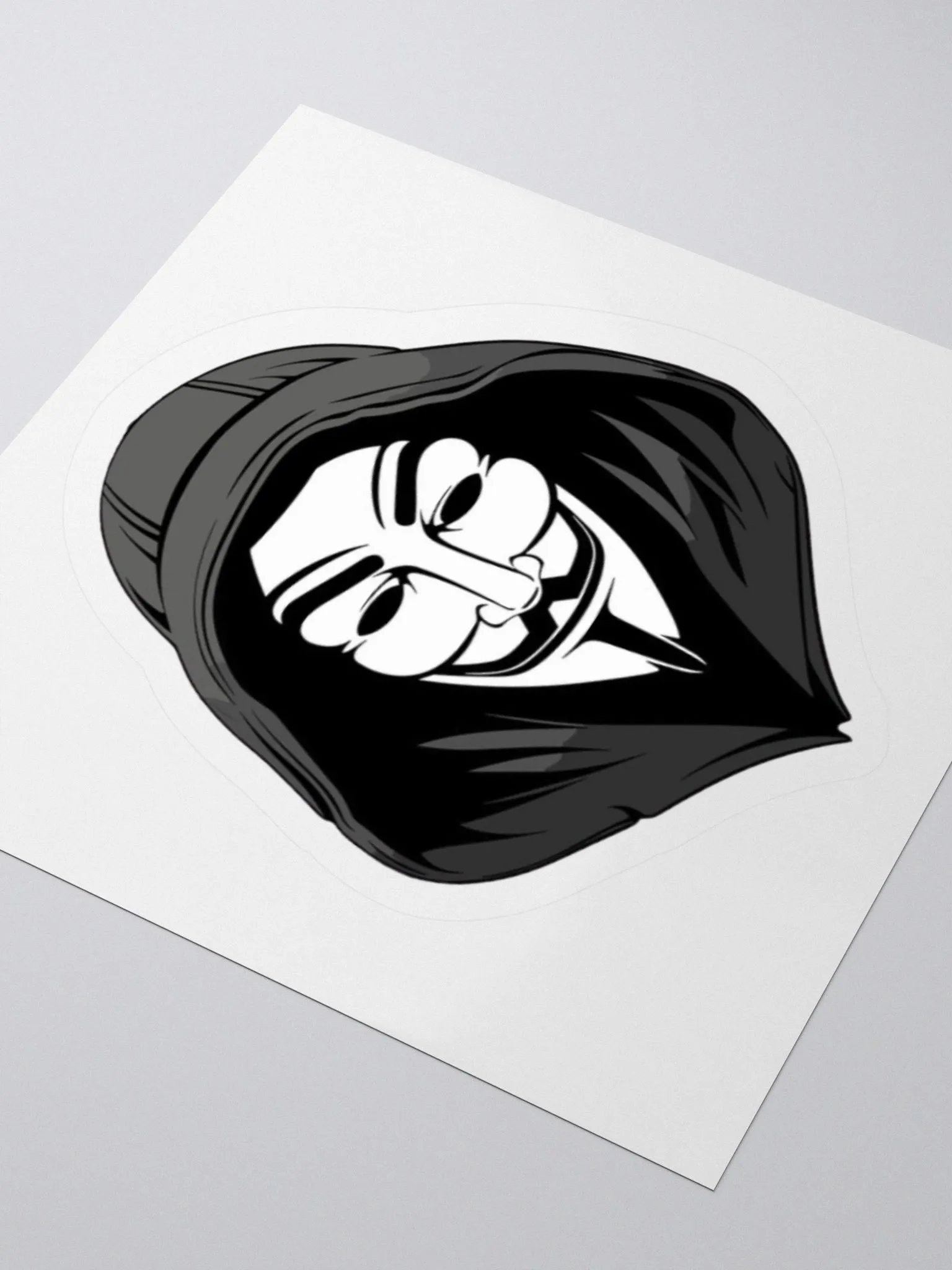 Guy Fawkes Hoodie Sticker product image (9)