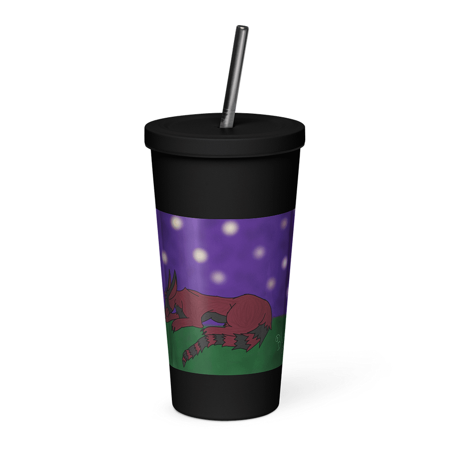Moonlit Rest (Tumbler w/straw) product image (1)