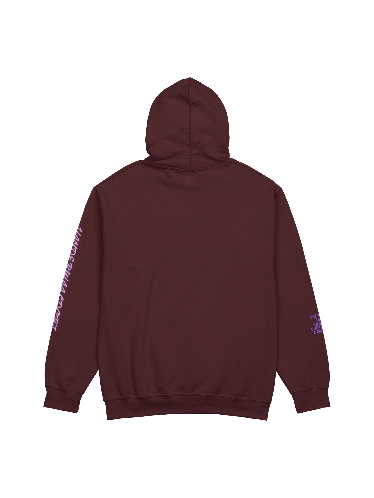 sweat à capuche logo devant personnalisé product image (14)