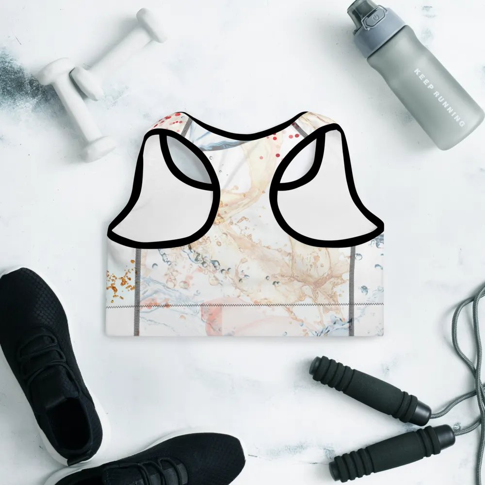 Splashed Fusion Padded Sports Bra product image (9)